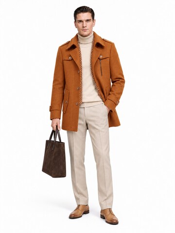 ALLTHEMEN Winter Coat 'Schneeruhe' in Beige