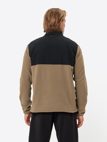 VAUDE Funktionele fleece-jas 'Mineo' in Bruin