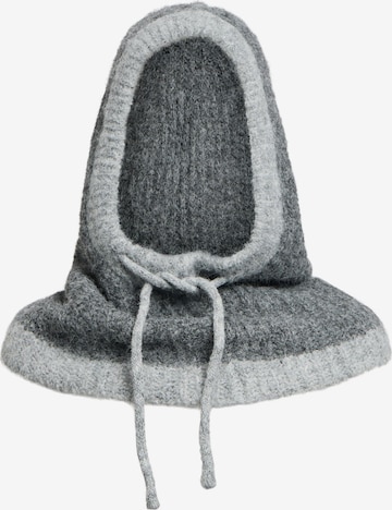 OBJECT - Gorra 'MILU' en gris: frente