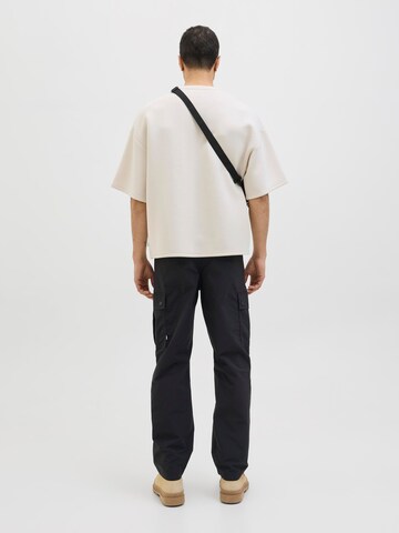 Loosefit Pantaloni di JACK & JONES in nero
