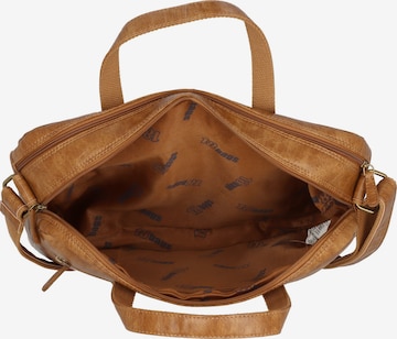 Borsa portadocumenti '18bags' di Greenland Nature in marrone