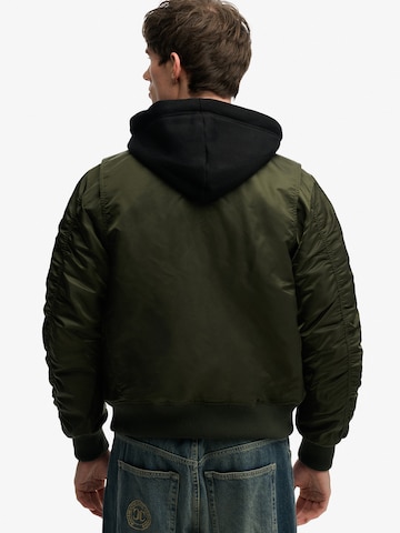 Veste mi-saison 'MA1' Superdry & Co en vert
