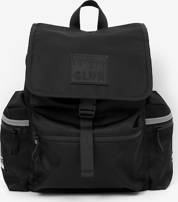 Gulliver Backpack in Black: front