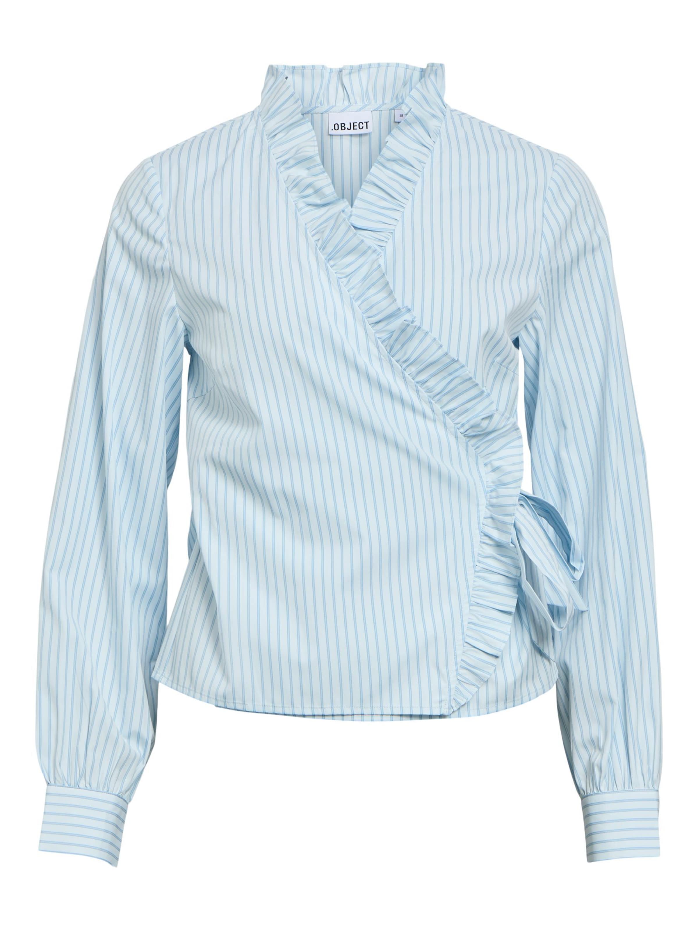 OBJECT Blouse 'OBJPeri' in XS in Blue / Light blue, Item view