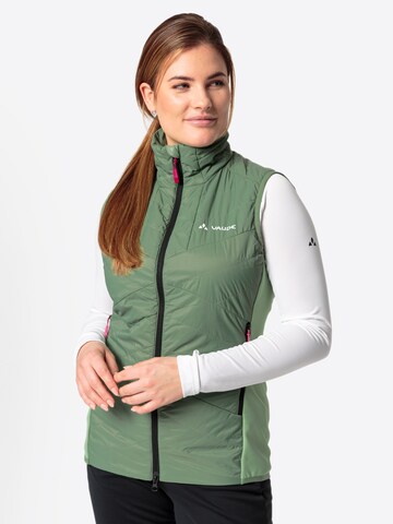 VAUDE Sports Vest 'Sesvenna IV' in Green: front