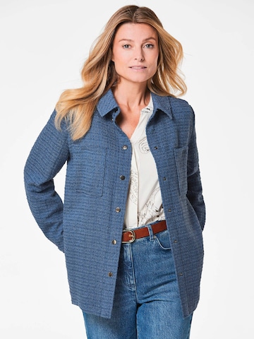 Goldner Between-season jacket in Blue: front