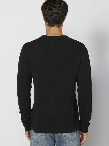 Pull-over KOROSHI en noir