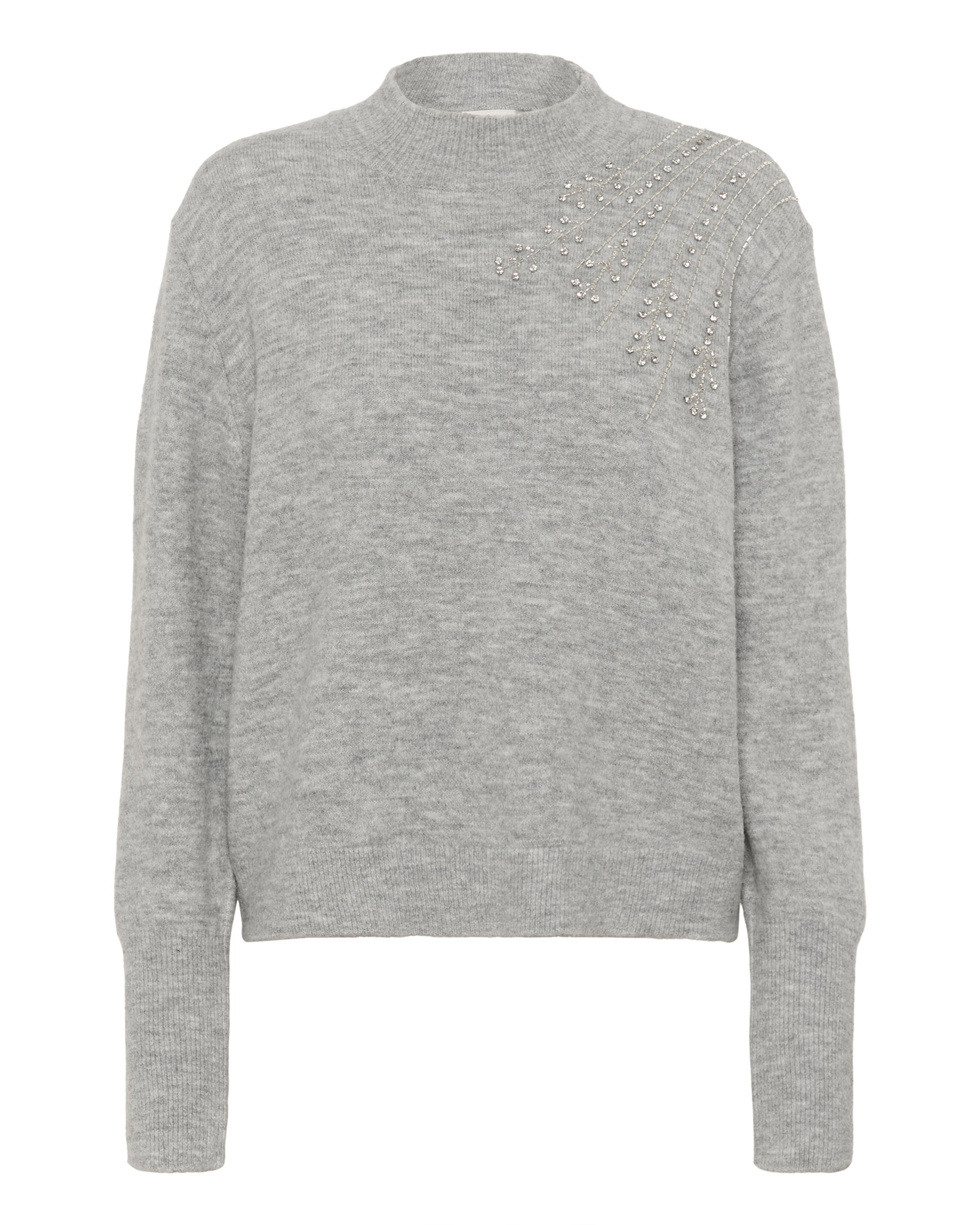 Kaffe - Jersey 'KAStary' en gris: frente