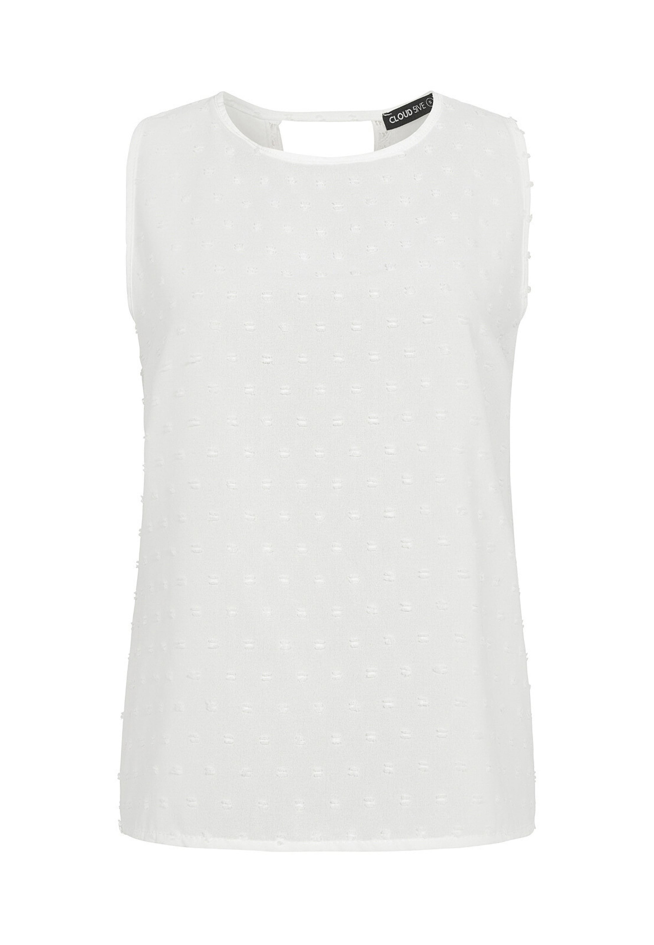 Top di Cloud5ive in bianco: frontale