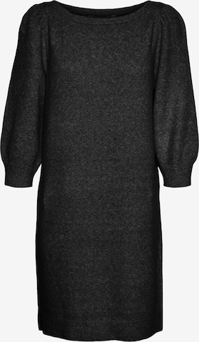 Vero Moda Petite Плетена рокля 'DOFFY' в черно: отпред