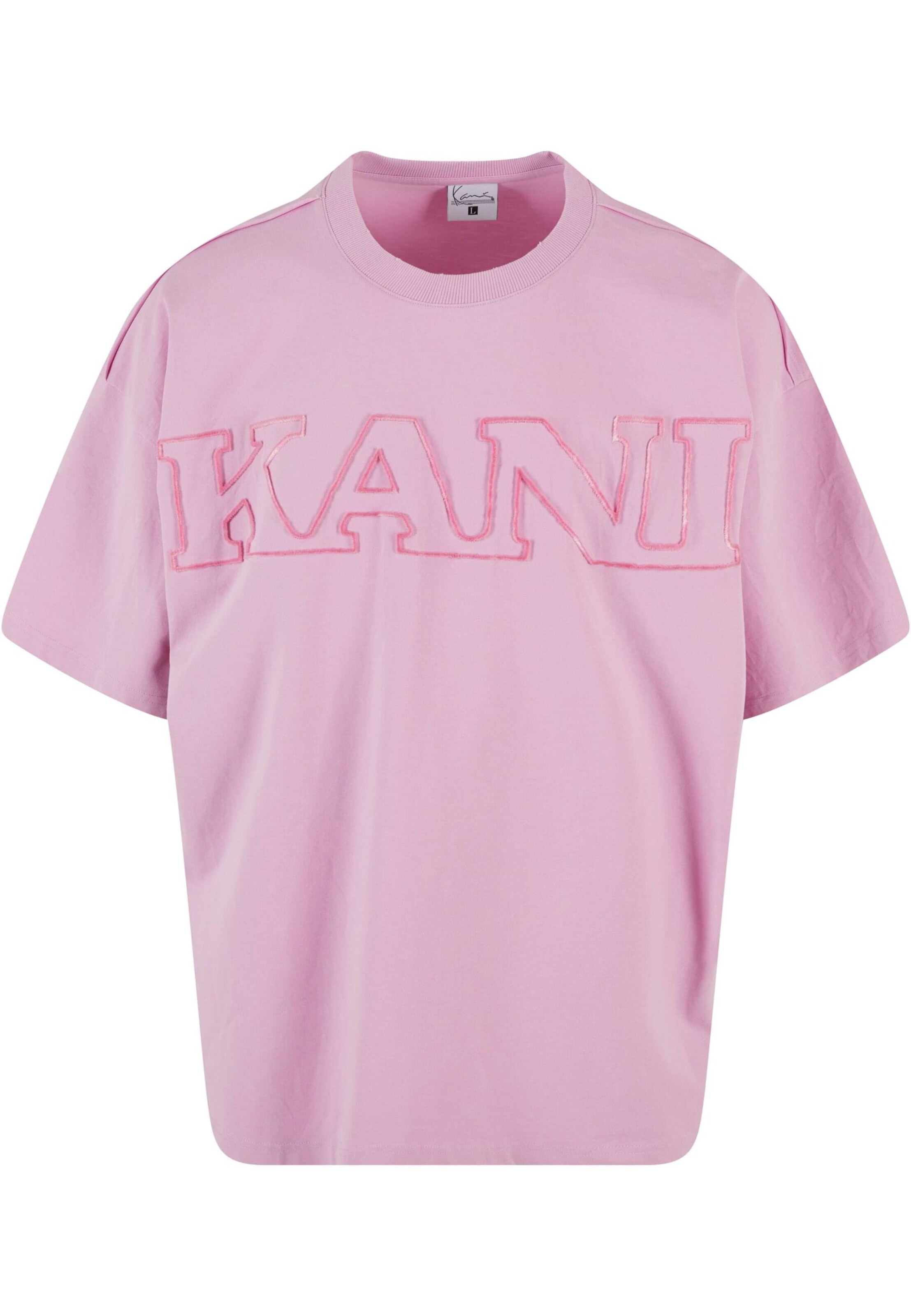 Tricou de la Karl Kani pe roz: față