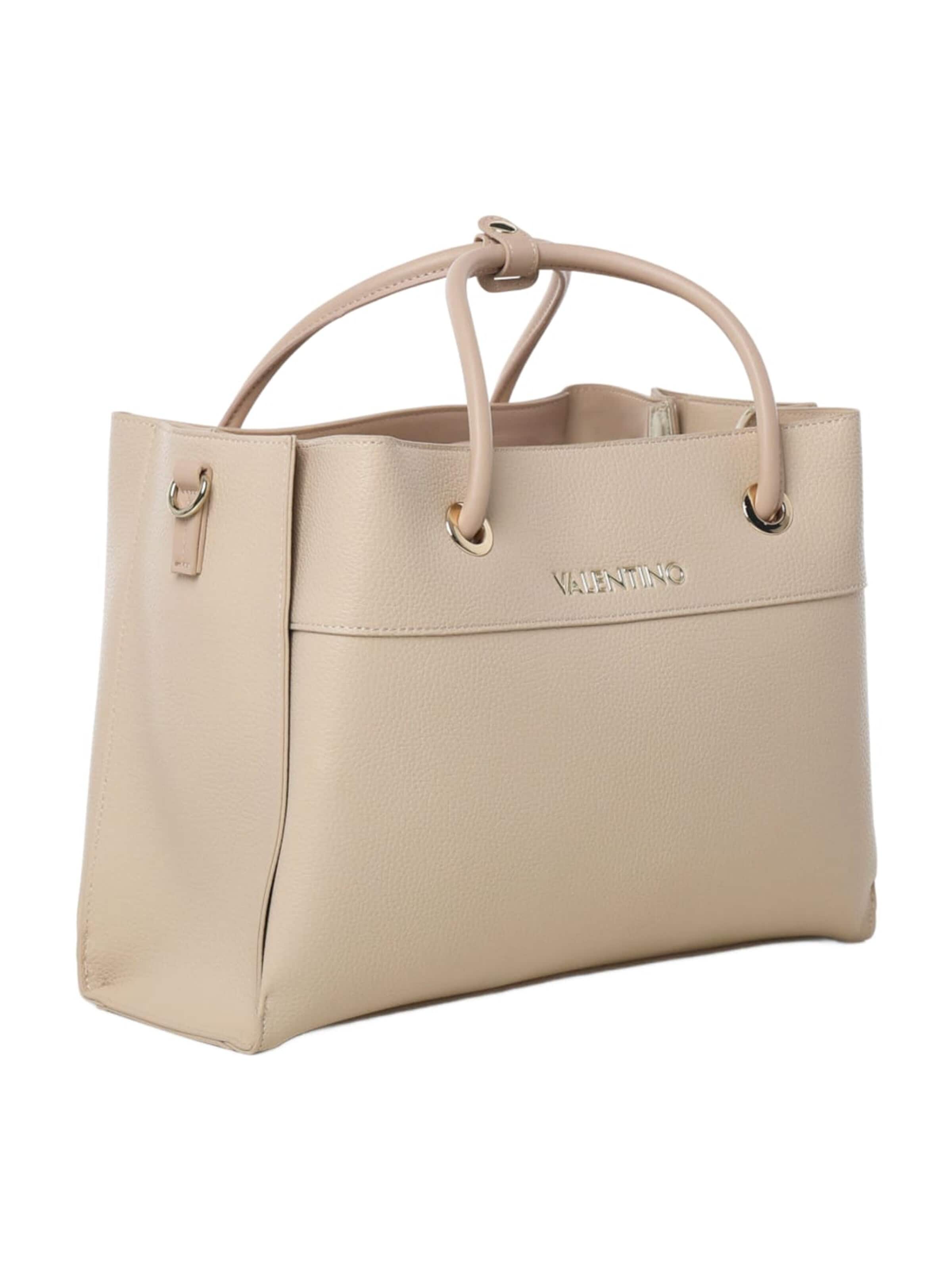 VALENTINO Torba shopper 'Valentino Sac Cabas Alexia Ecru' w kolorze beżowy