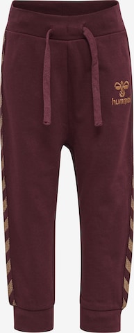 Pantalon 'Puk' Hummel en rouge : devant
