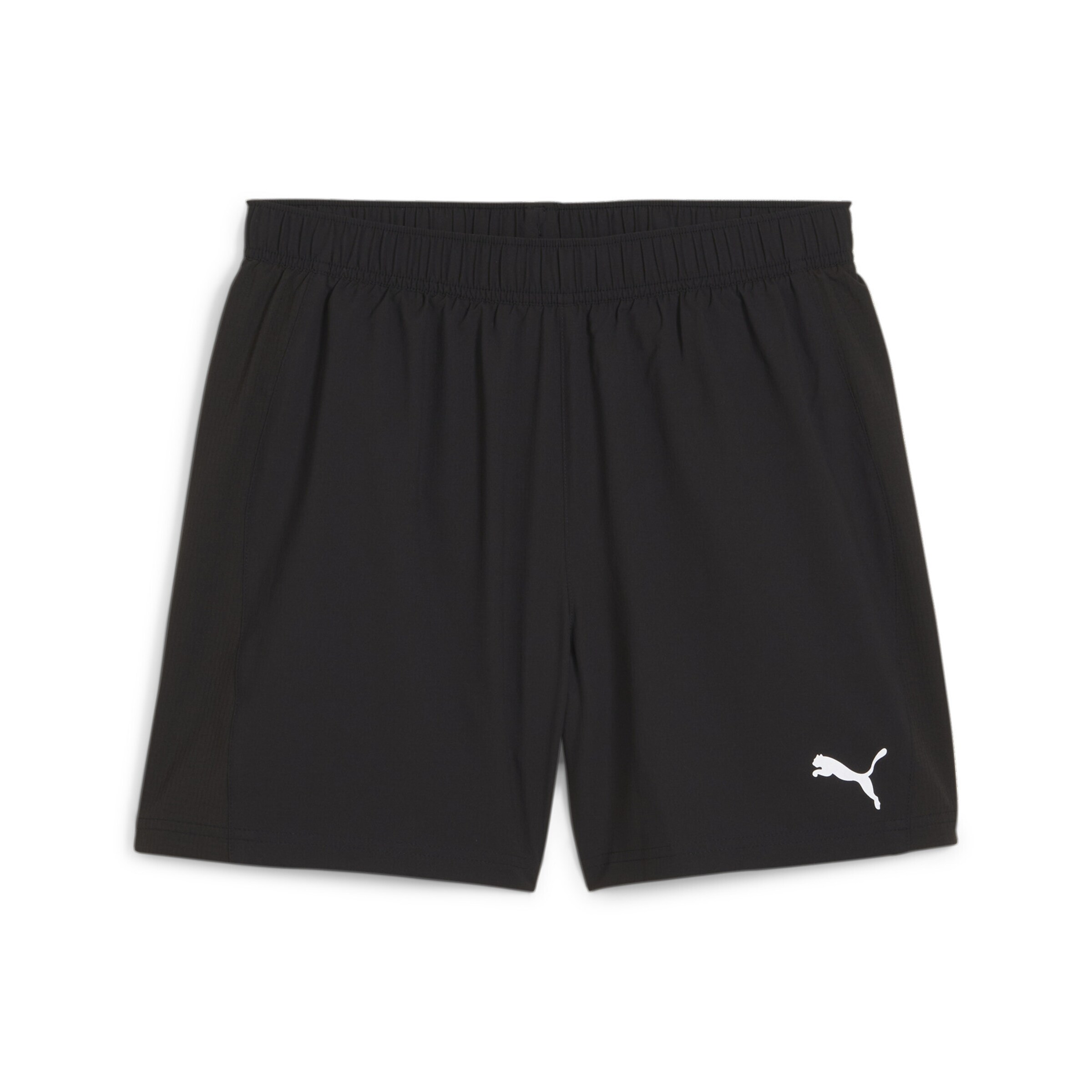PUMA Regular Workout Pants in Black: front