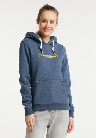 Schmuddelwedda Sweatshirt 'Travemünde' in Blauw: voorkant