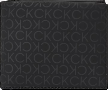 Calvin Klein Portemonnee 'Bifold' in Zwart: voorkant