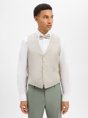 WILVORST Suit Vest in Beige: front