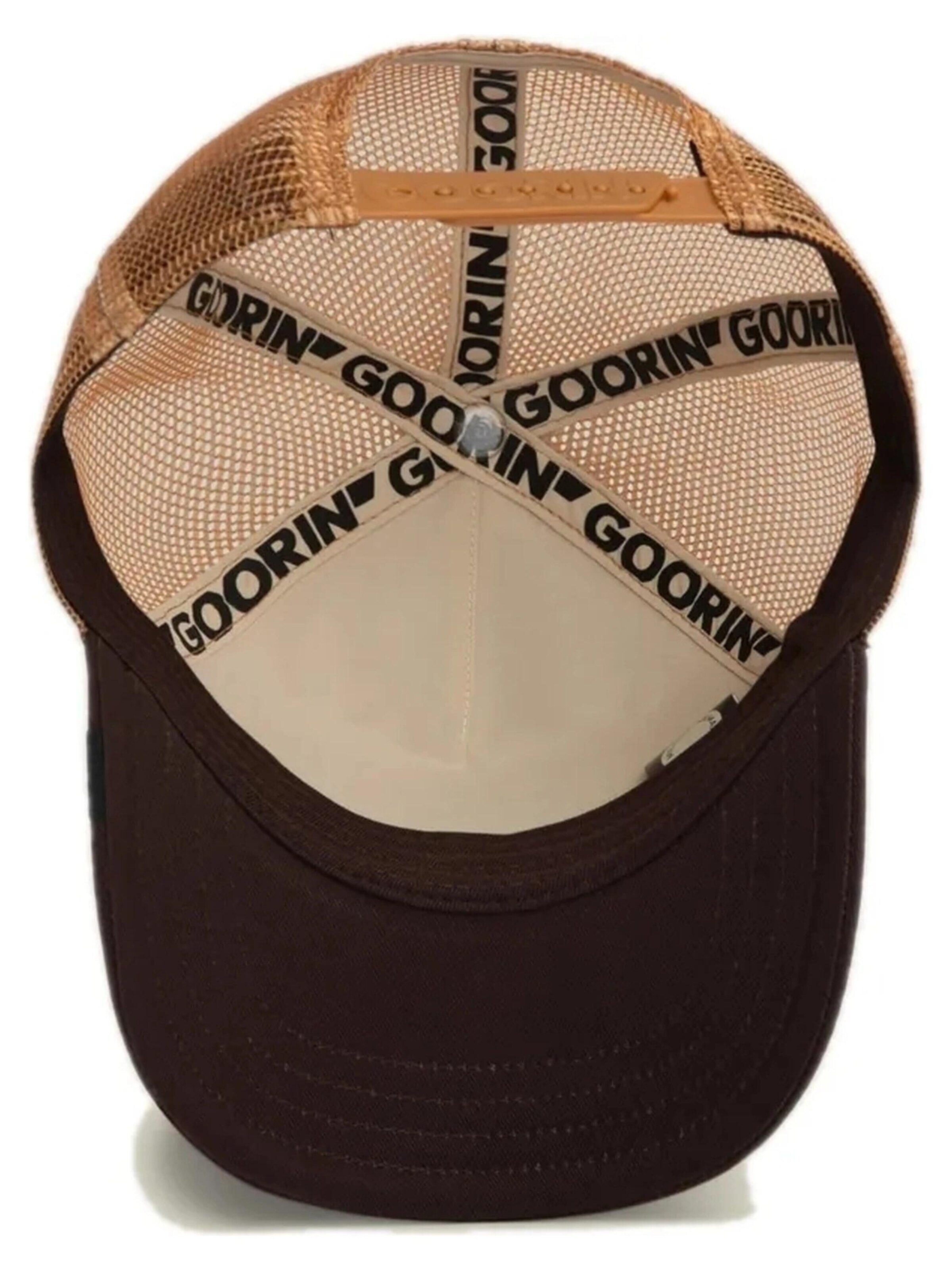 Casquette 'Gorra goorin tostada rottweiller bad boy hea02 trucker cap' GOORIN Bros. en beige