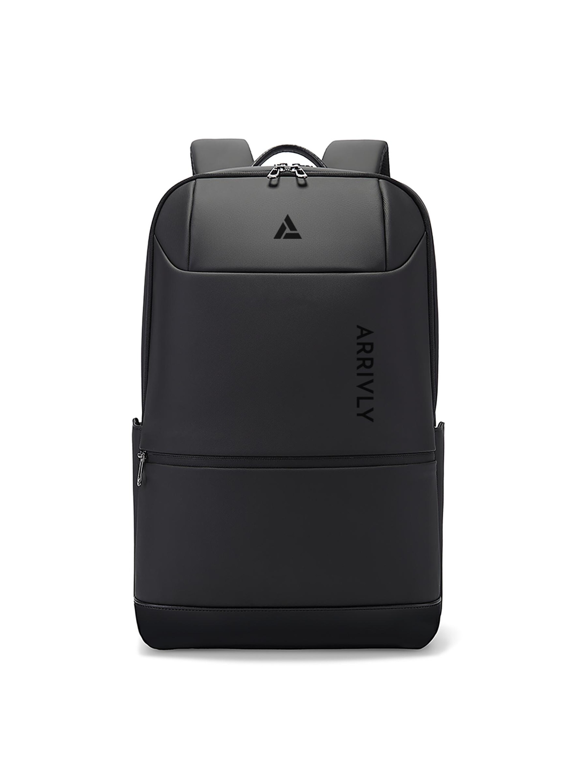 Arrivly Backpack 'Allrounder Q Pro' in Black: front
