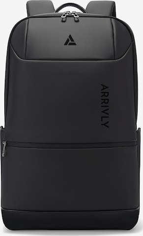 Arrivly Rucksack 'Allrounder Q Pro' in Schwarz: Vorderseite