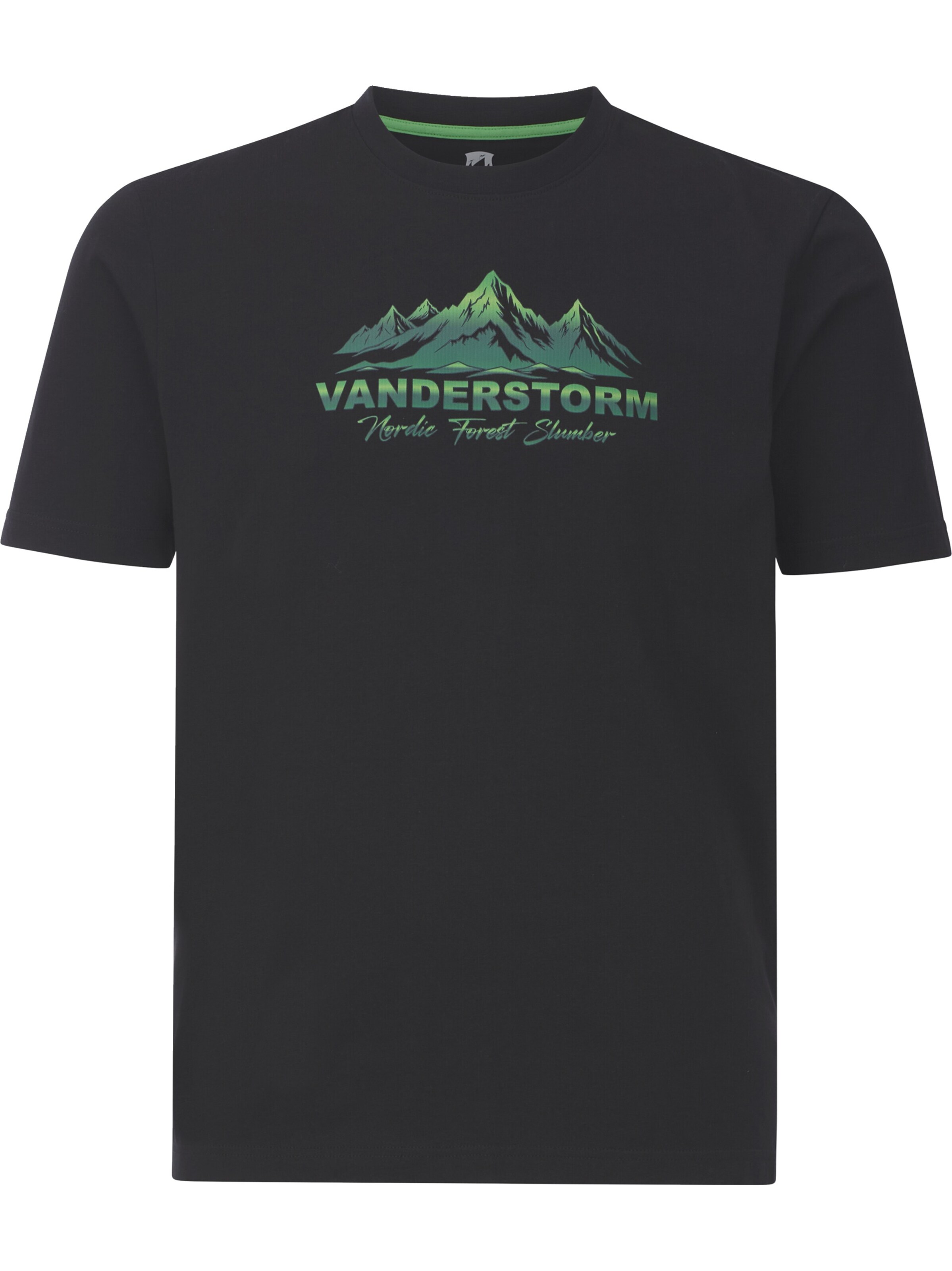 Jan Vanderstorm Pyjama 'Siggard' in Schwarz