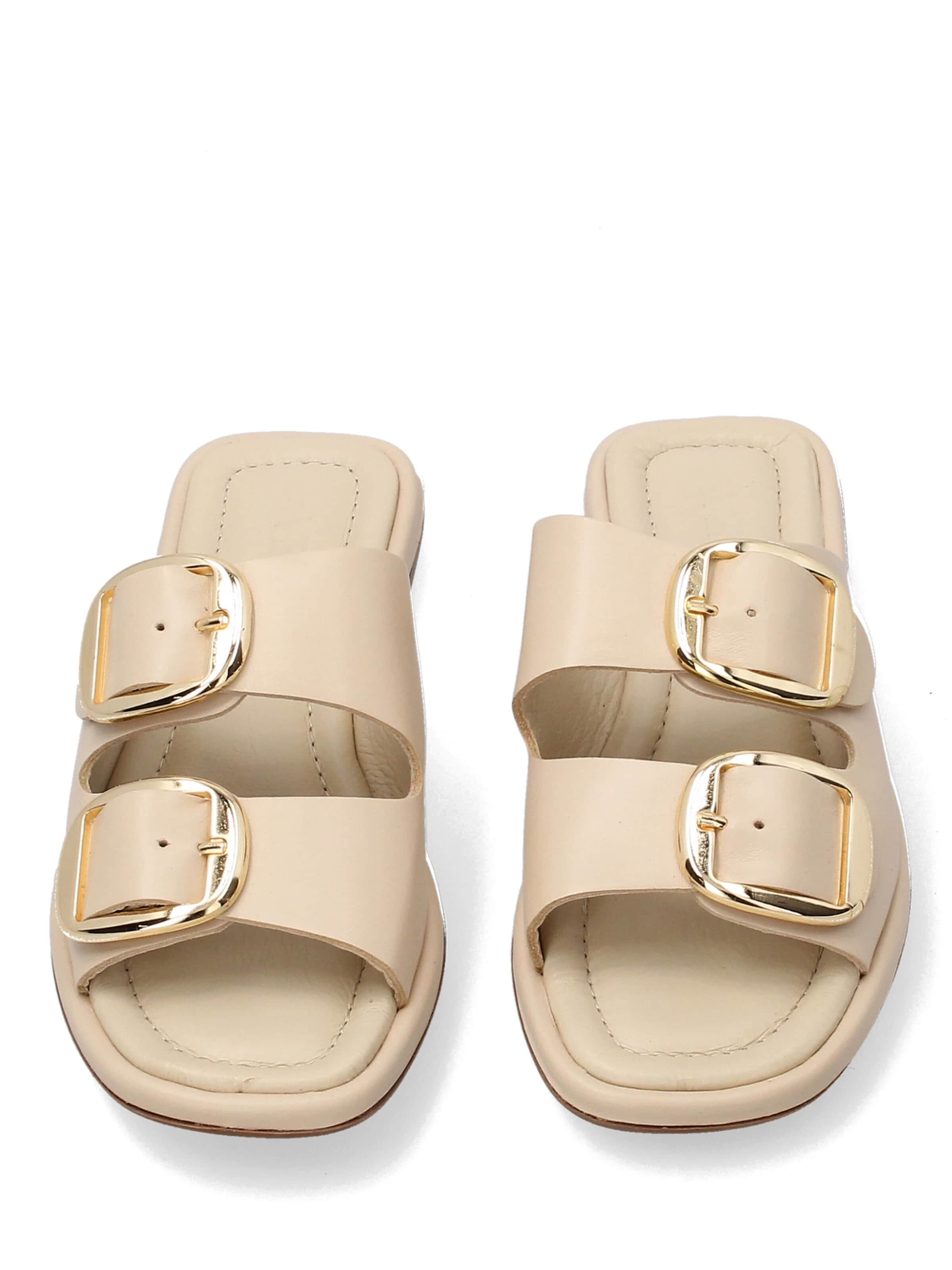 VENEZIA Mules in Beige