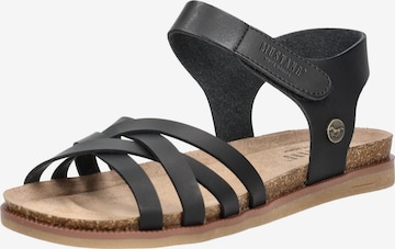 Sandalo di MUSTANG in nero: frontale