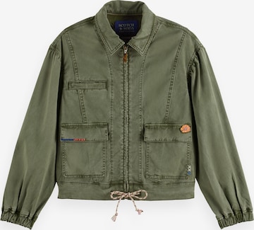 SCOTCH & SODA Prehodna jakna | zelena barva: sprednja stran