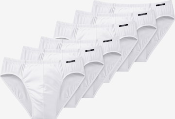 Slip SCHIESSER en blanc : devant