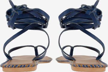 faina Strap sandal in Blue