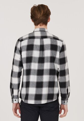 Whistler Regular fit Athletic button up shirt 'Caspar' in Black