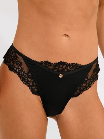 Gianna Bellucci String 'Francesca'‌‌‌‌ in Schwarz