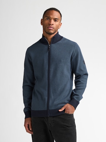 Vestes en maille Petrol Industries en bleu : devant