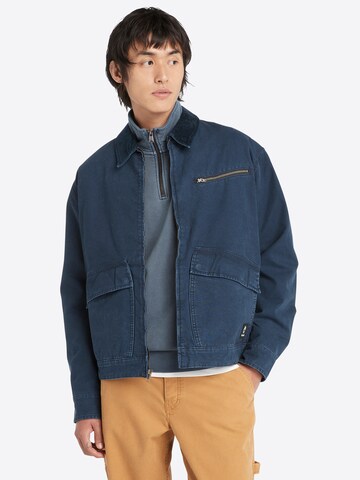 Veste mi-saison TIMBERLAND en bleu : devant