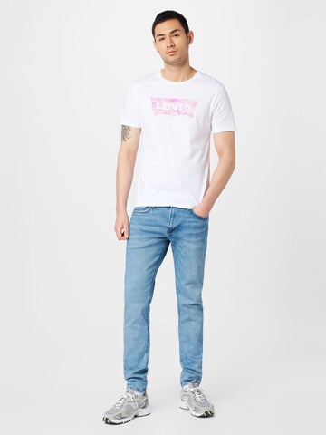 LEVI'S ® Μπλουζάκι 'Graphic Crewneck Tee' σε λευκό