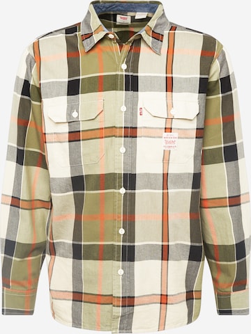 LEVI'S ® Regular fit Button Up Shirt in Green: front