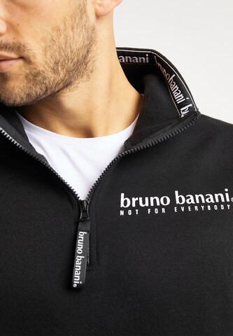 BRUNO BANANI Sweatshirt 'Palmer' in Black