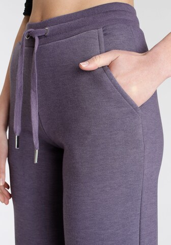 VIVANCE Wide leg Pants in Purple