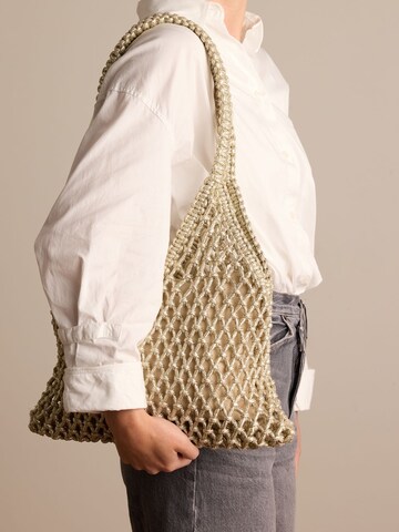 MANFIELD Shopper in Gold: Vorderseite