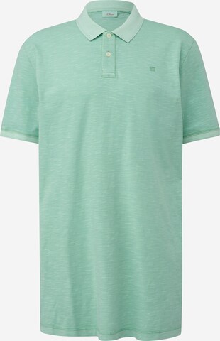 T-Shirt s.Oliver Red Label Big & Tall en vert : devant