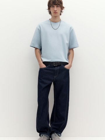 Pull&Bear T-Shirt in Blau: Vorderseite