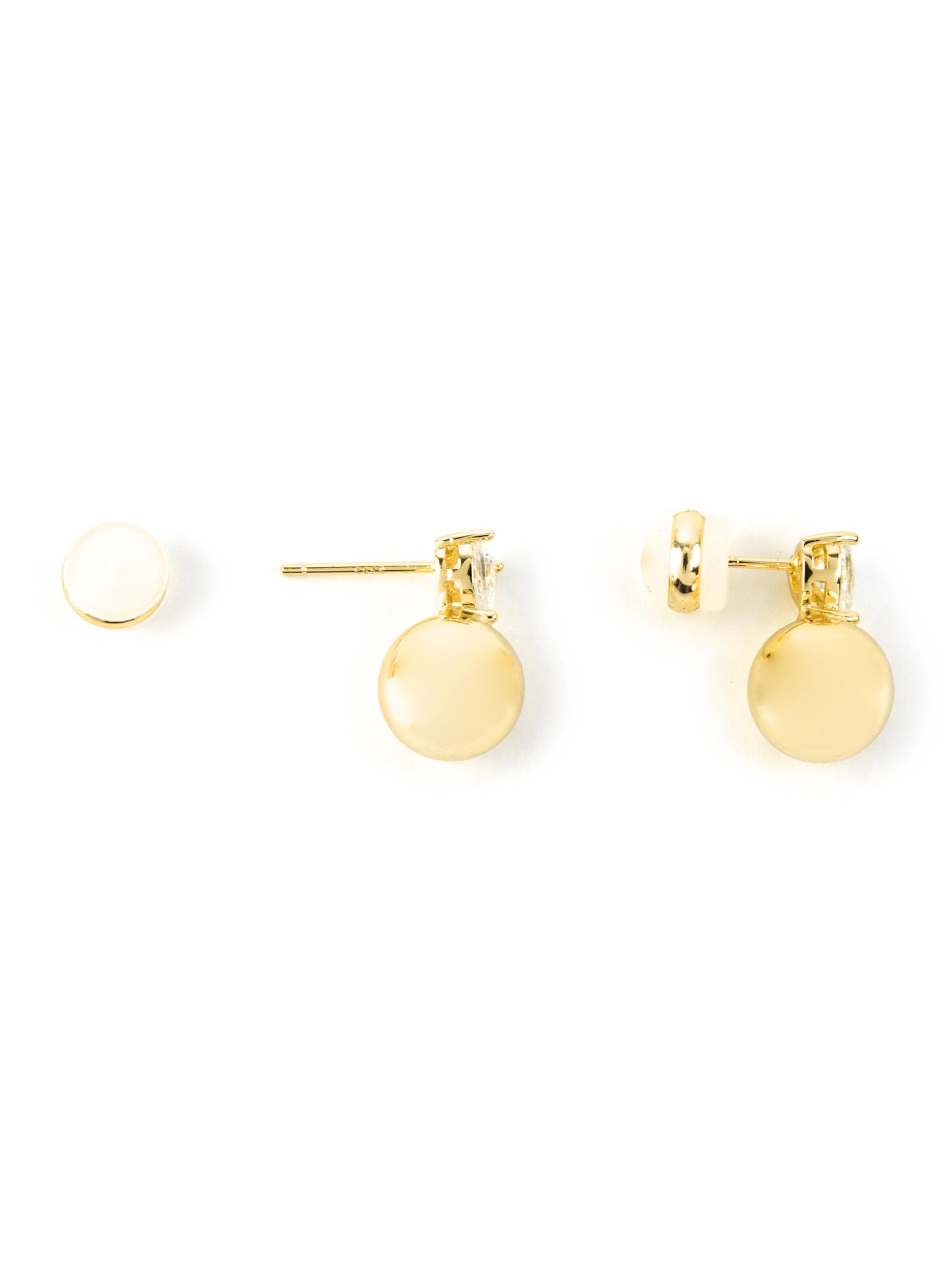 Luxenter Earrings 'Miora' in White