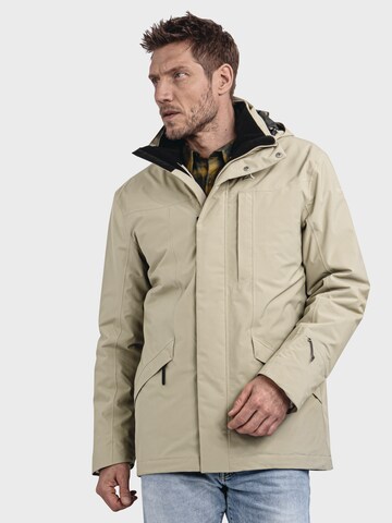 Veste outdoor 'Borkol' Schöffel en beige : devant