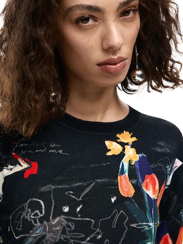 Pullover 'JERS_NANTES_LACROIX 26SWJF35' di Desigual in nero