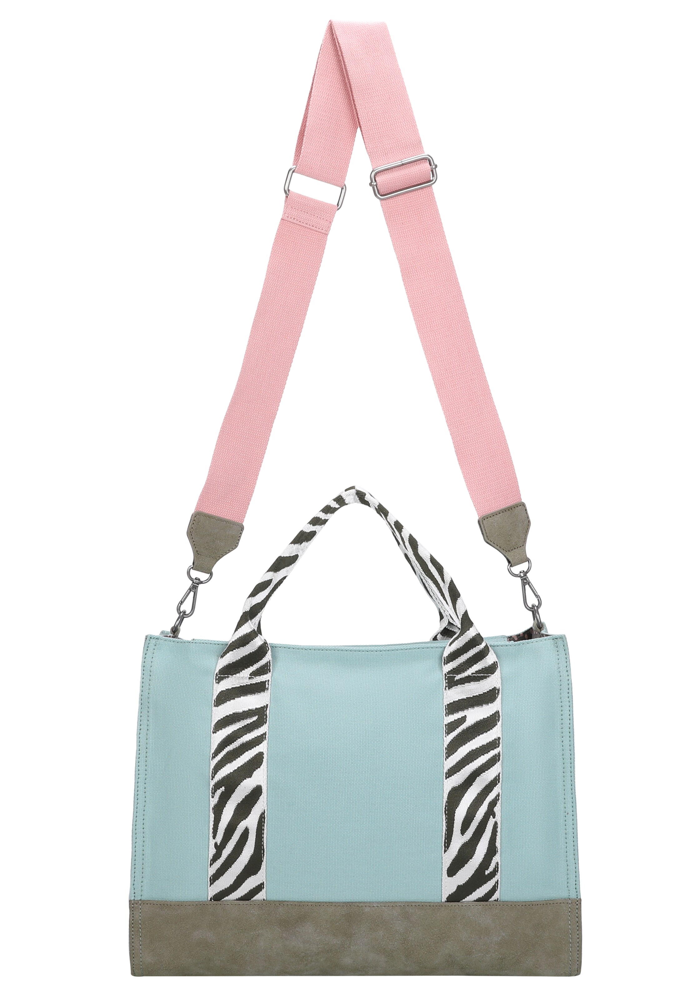 Fritzi aus Preußen Shopper 'Summer Zebra Safari' in Blau