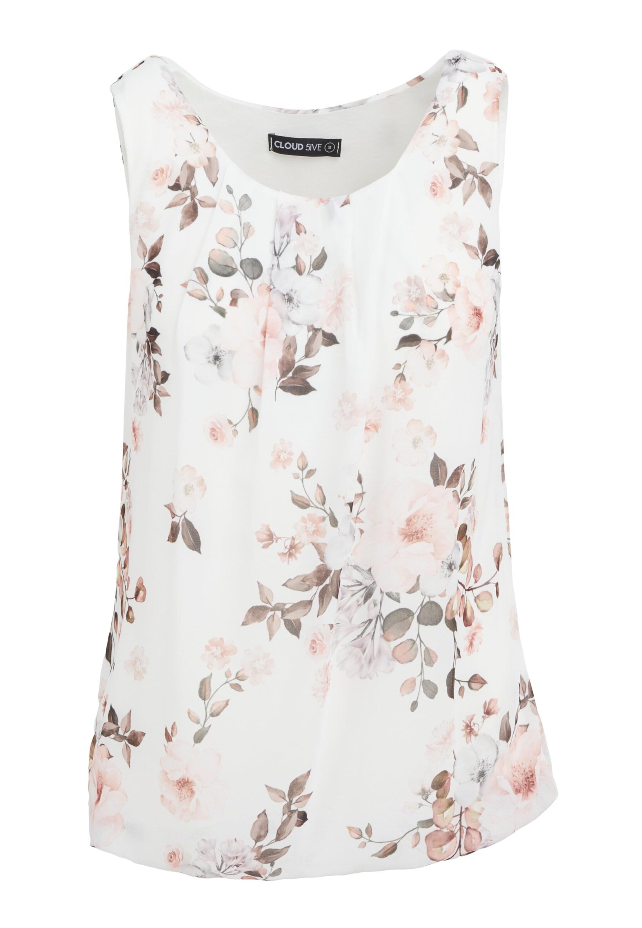 Haut Cloud5ive en blanc : devant