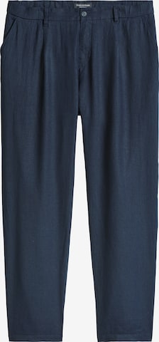 Marc O'Polo Tapered Broek in Blauw: voorkant