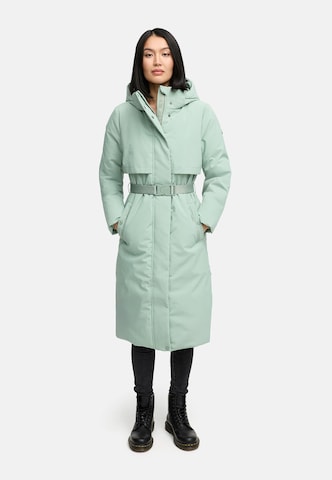 Manteau fonctionnel 'Waldbummler 14' NAVAHOO en vert : devant