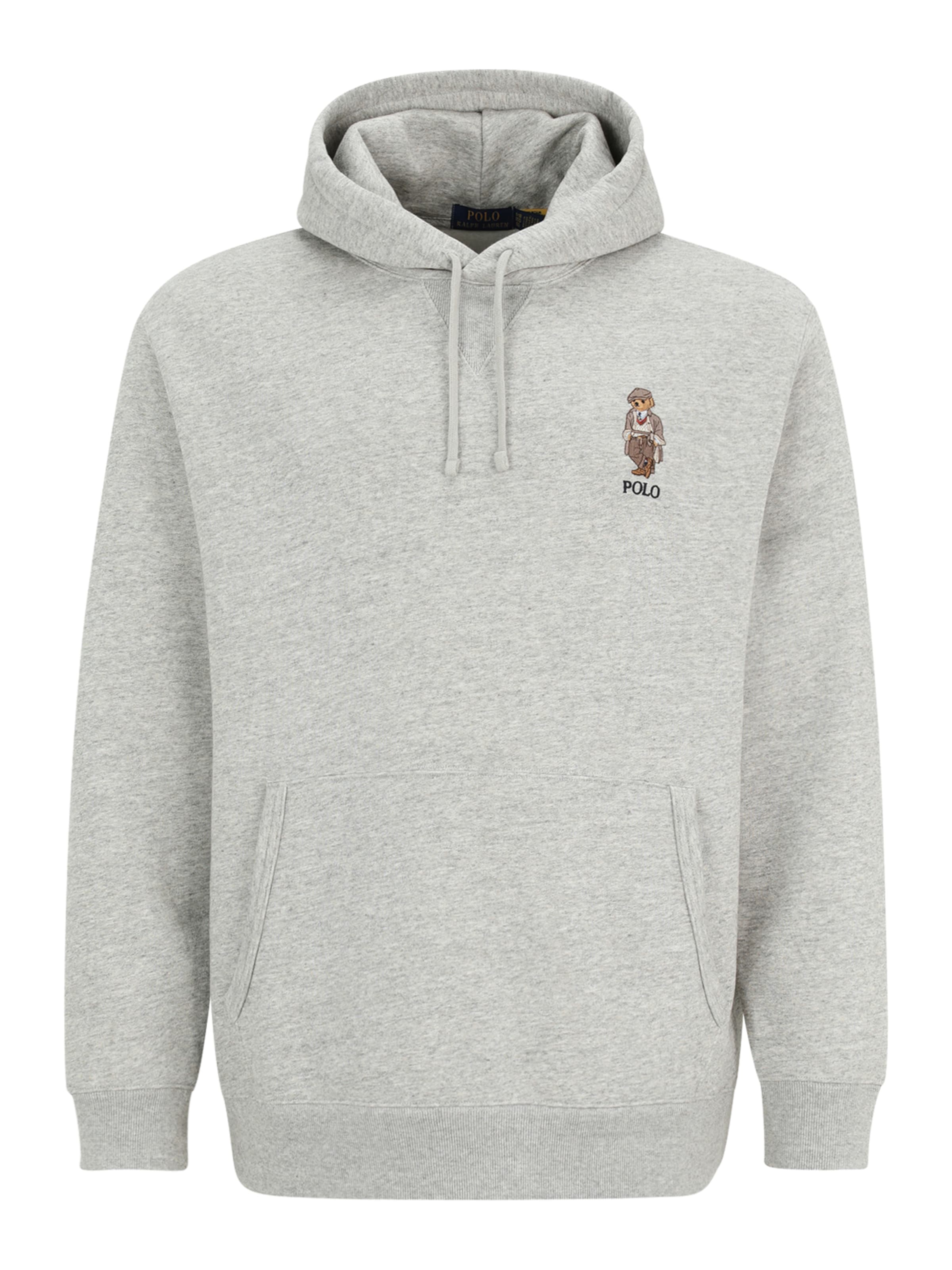 Polo Ralph Lauren Big & Tall Μπλούζα φούτερ σε γκρι: μπροστά