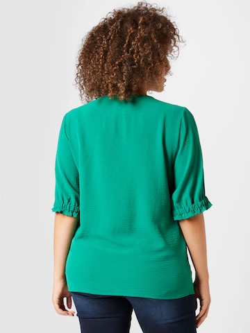Camicia da donna di ONLY Carmakoma in verde